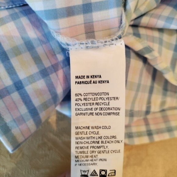 NWOT Izod Mens 3XLT long sleeve dress shirt - Picture 11 of 11